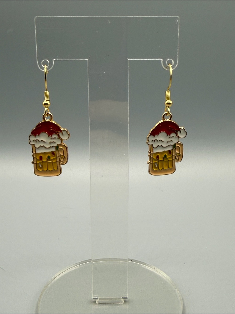 Christmas in July Earrings - Handmade #E0550C